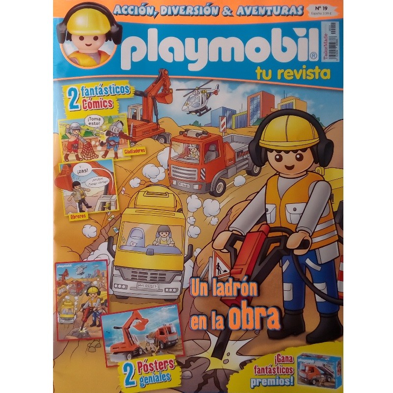 playmobil n 19 chico - Revista Playmobil 19 bimensual chicos