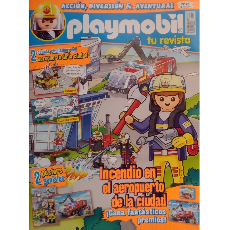 playmobil n 20 chico - Revista Playmobil 20 bimensual chicos
