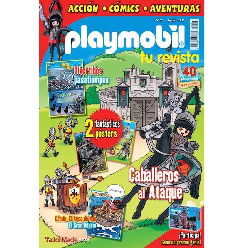 playmobil numero 2 - revista Playmobil 2 bimensual chicos