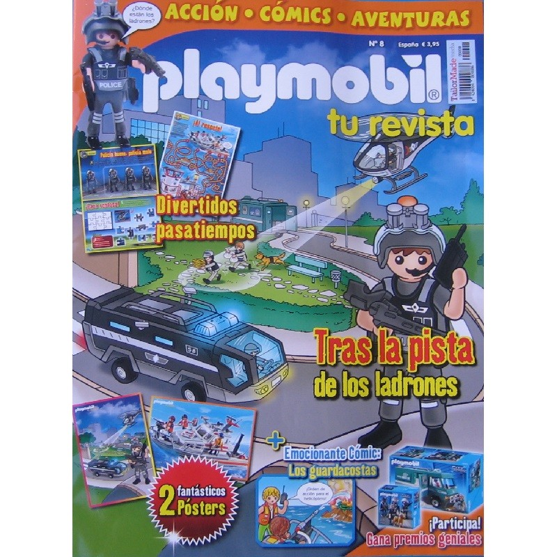 playmobil n 8 chicos - Revista Playmobil 8 bimensual chicos