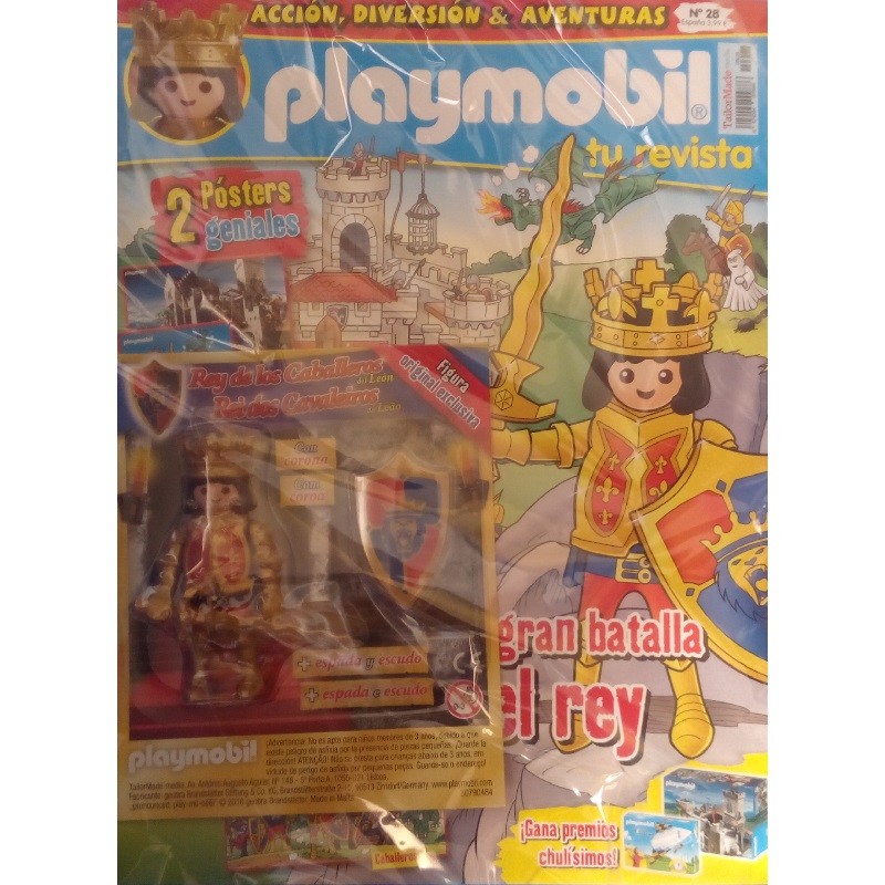 playmobil n 28 chico - Revista Playmobil 28 bimensual chicos