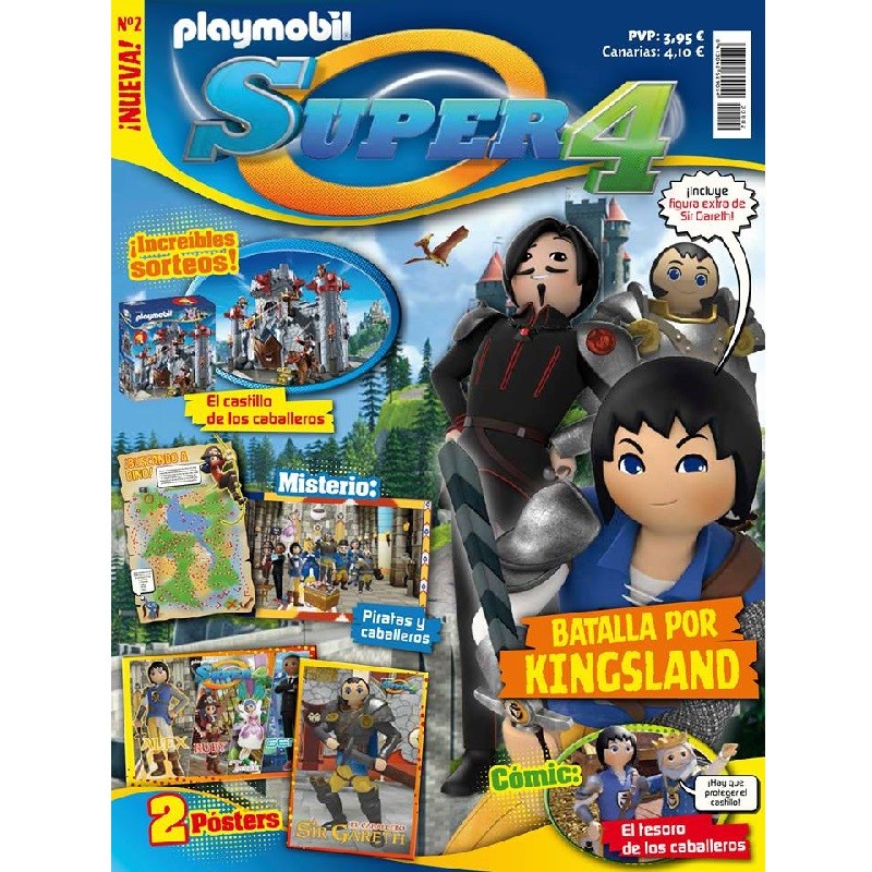 playmobil n 2 Super4 - Revista Playmobil Super 4 numero 2