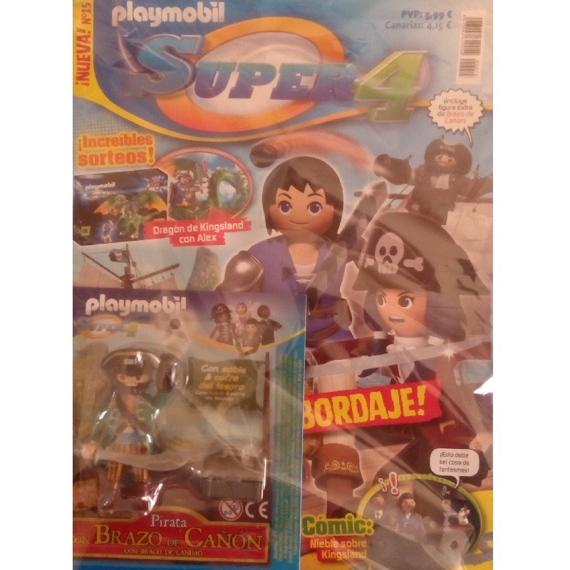 playmobil n15 super4 - Revista Playmobil Super 4 numero 15