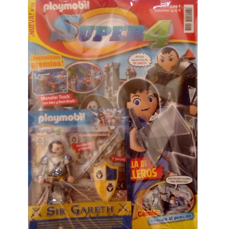 playmobil n16 super4 - Revista Playmobil Super 4 numero 16