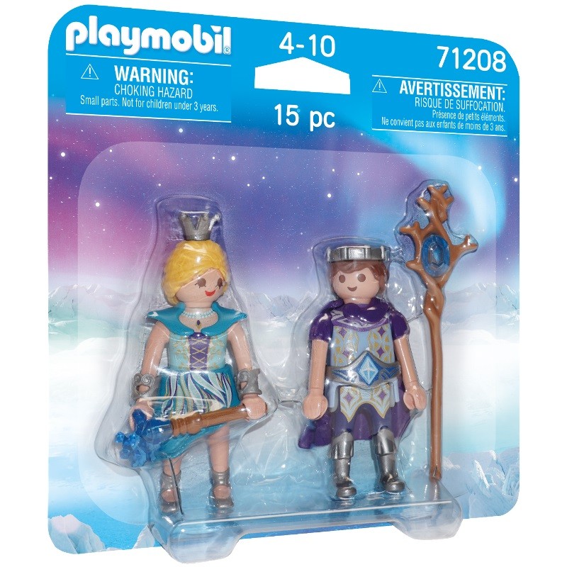 playmobil 71208 - Duo Pack Princesa y Príncipe de Hielo