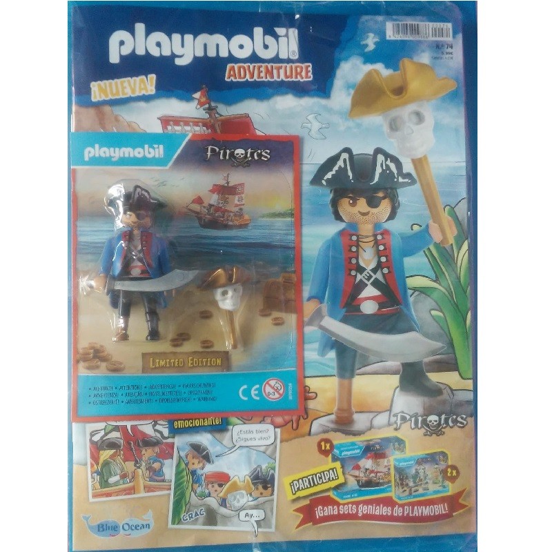 playmobil n 74 chico - Revista Playmobil 74 bimensual chicos