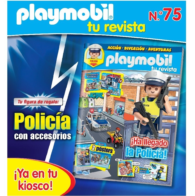 playmobil n 75 chico - Revista Playmobil 75 bimensual chicos