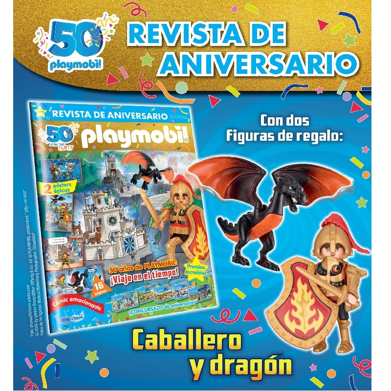 playmobil rev50aniv1 - Revista Playmobil Especial 50 Aniversario n1