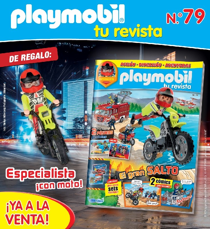 playmobil n 79 chico - Revista Playmobil 79 bimensual chicos