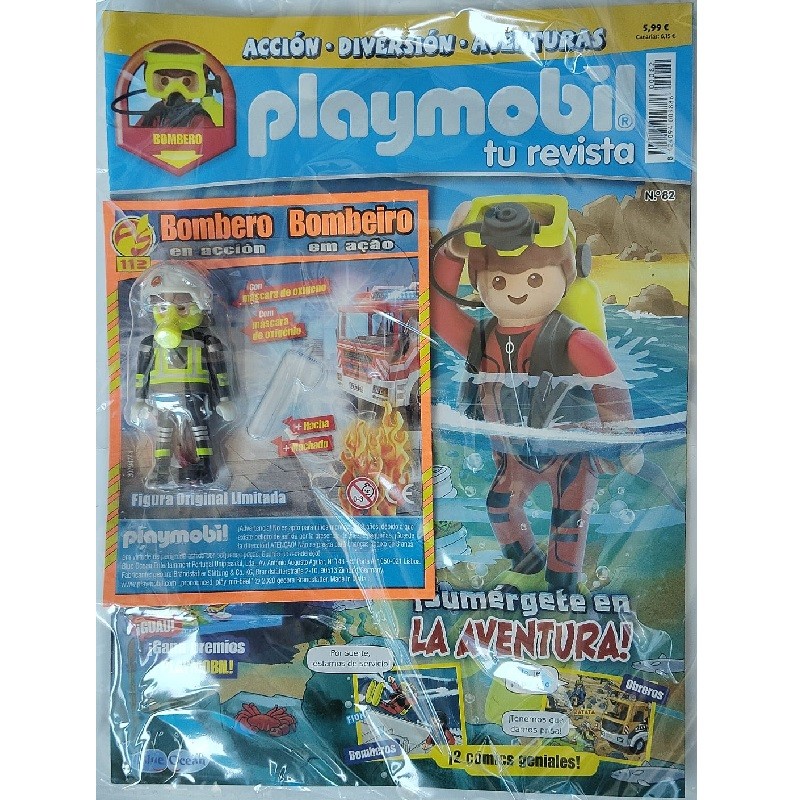 playmobil n82chicoB - Revista Playmobil 82 bimensual chicos