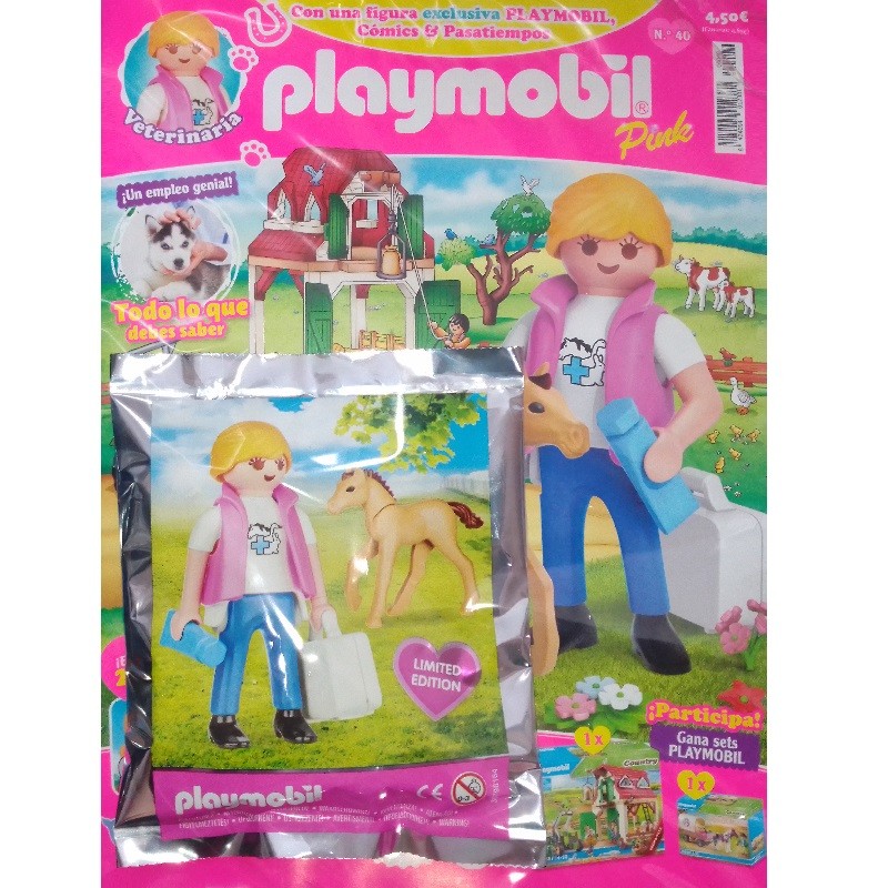 playmobil n 40 chica - Revista Playmobil 40 Pink