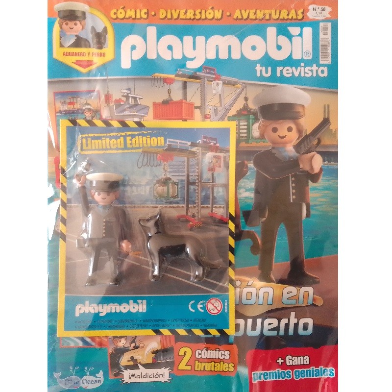 playmobil n 58 chico - Revista Playmobil 58 bimensual chicos