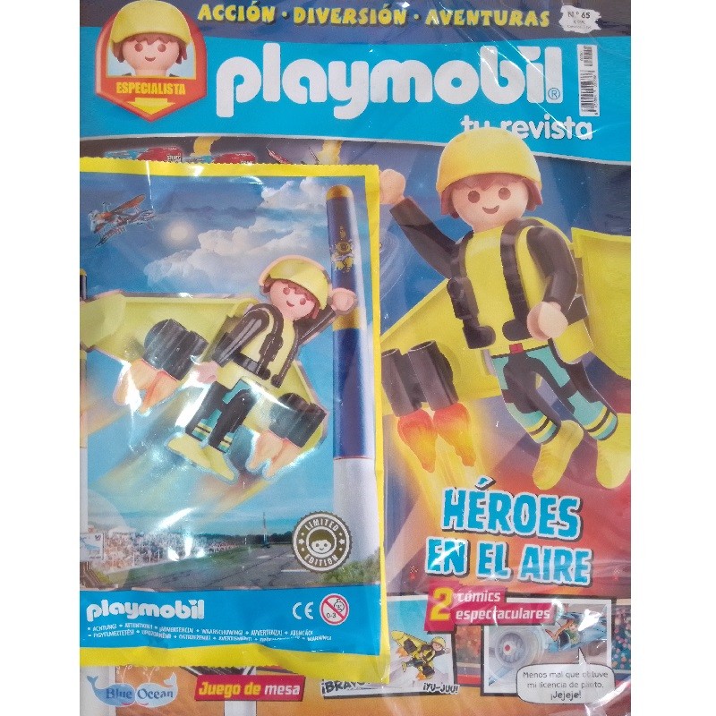 playmobil n 65 chico - Revista Playmobil 65 bimensual chicos