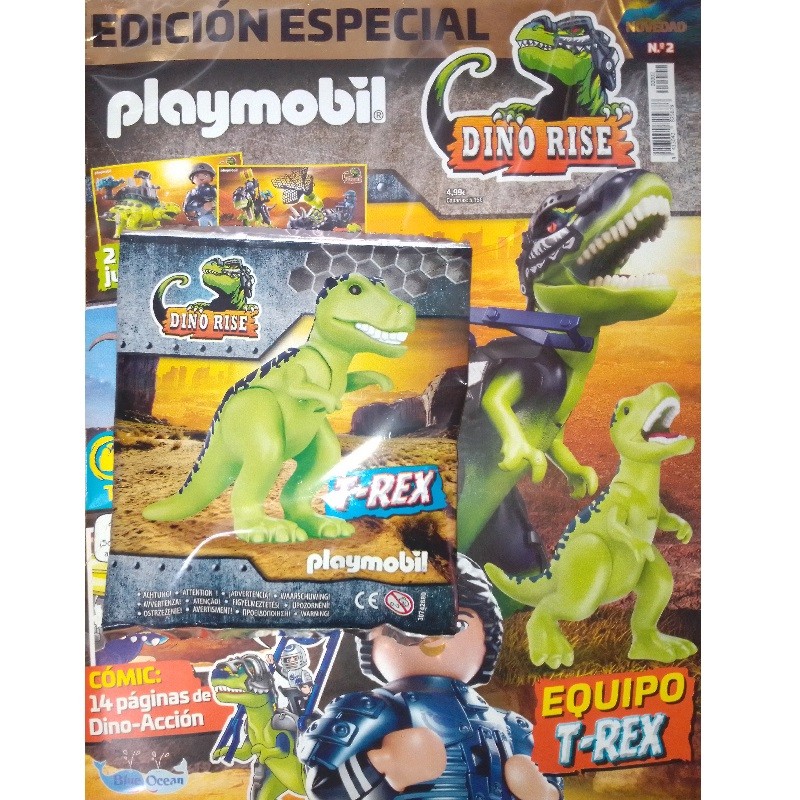 playmobil revdino2 - Revista Playmobil Edición Especial Dino Rise n 2