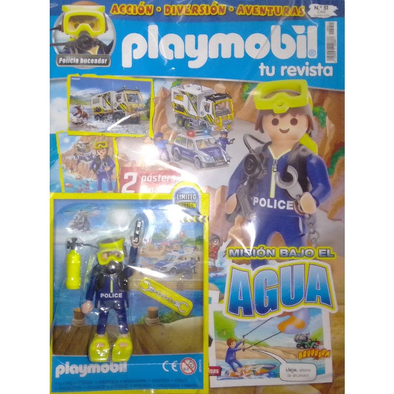 playmobil n 51 chico - Revista Playmobil 51 bimensual chicos