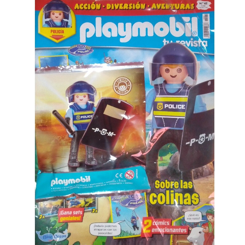 playmobil n 62 chico - Revista Playmobil 62 bimensual chicos