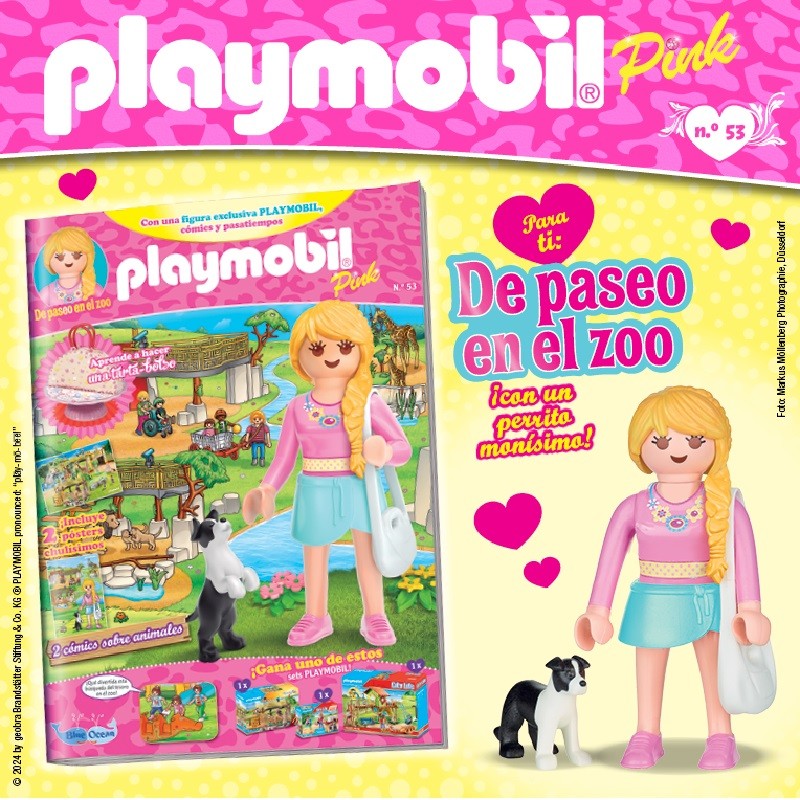 playmobil n 53 chica - Revista Playmobil 53 Pink