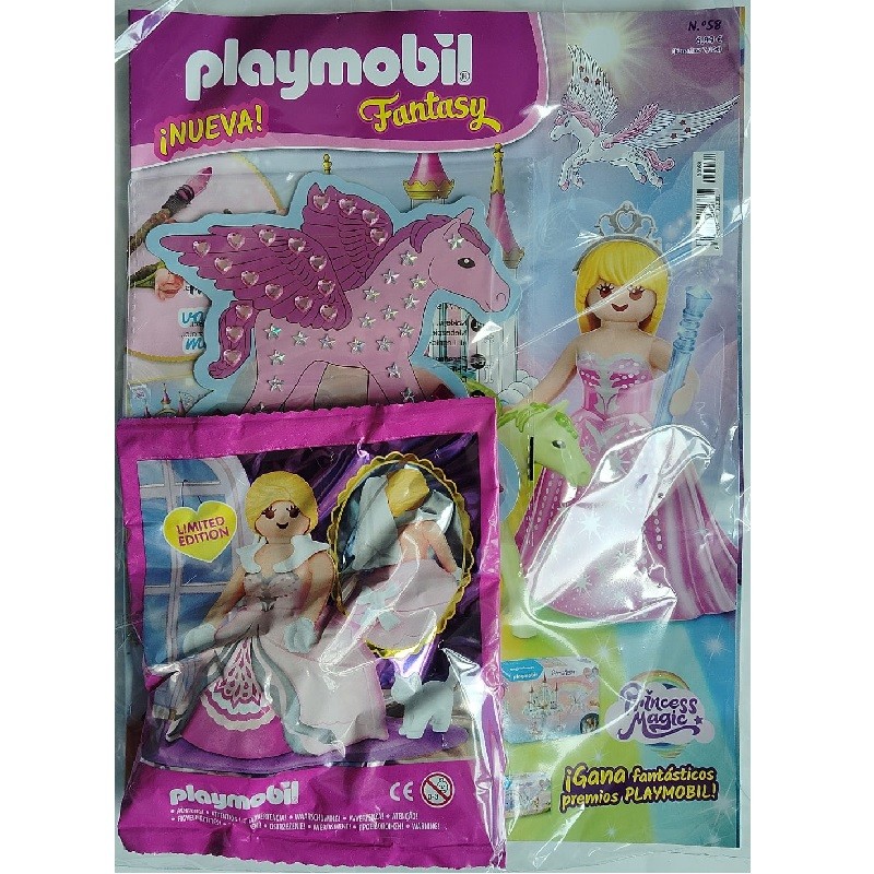playmobil n 58 chica - Revista Playmobil 58 Pink Fantasy