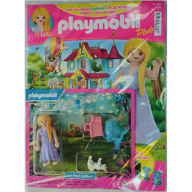 playmobil n 63 chica - Revista Playmobil 63 Pink