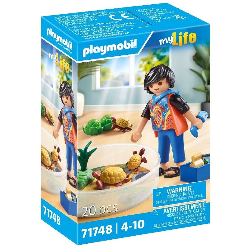 playmobil 71748 - Terrario para tortugas