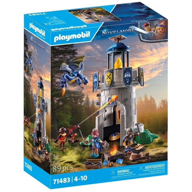 playmobil 71483 - Torre de Caballeros con herrero y dragón