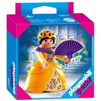 Playmobil 4657 Dama de la Reina con vestido amarillo y abanico