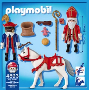 playmobil 4893 - San Nicolás a caballo y paje