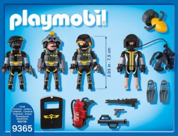 playmobil 9365 - Equipo de Unidad Especial de Policía