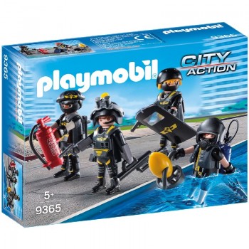Playmobil 9365 Equipo de Unidad Especial de Policía