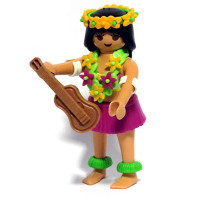 Playmobil 70026 2 Sobre Sorpresa Serie 15 Chicas Hawaiana
