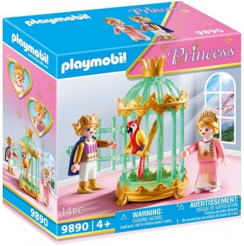 Playmobil 9890 Niños reales con Jaula y Loro