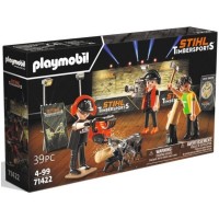 playmobil 71422 - Stihl Set Edición Timbersports