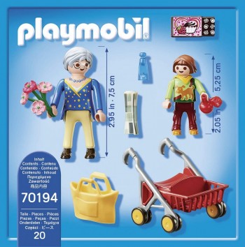 playmobil 70194 - Abuela con Niña