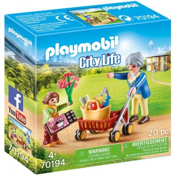 Playmobil 70194 Abuela con Niña