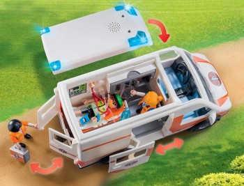 playmobil 70049 - Ambulancia con Luces