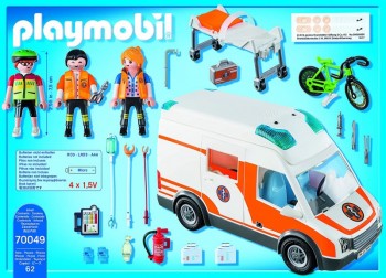 playmobil 70049 - Ambulancia con Luces