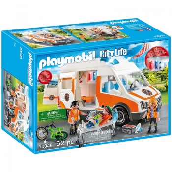 Playmobil 70049 Ambulancia con Luces