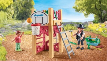 playmobil 71475 - Starter Pack Carpintera con torre de juegos