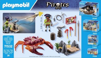 playmobil 71532 - Batalla con el cangrejo gigante