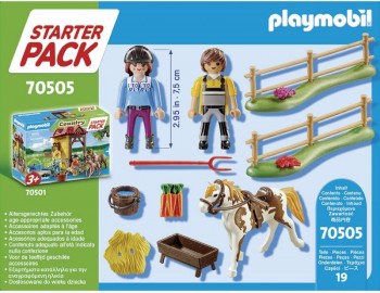 playmobil 70505 - Starter Pack Granja de Caballo set adicional
