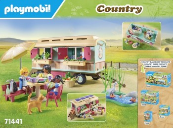 playmobil 71441 - Café tren con huerto
