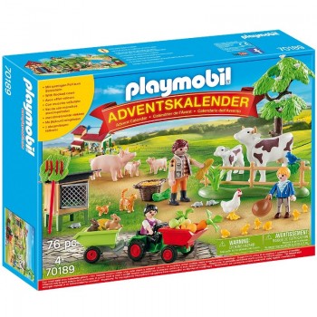 Playmobil 70189 Calendario de Adviento Granja