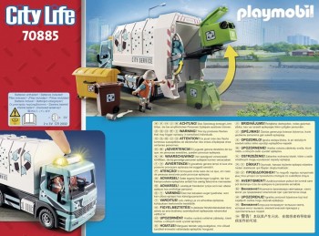 playmobil 70885 - Camión de Basura con Luces
