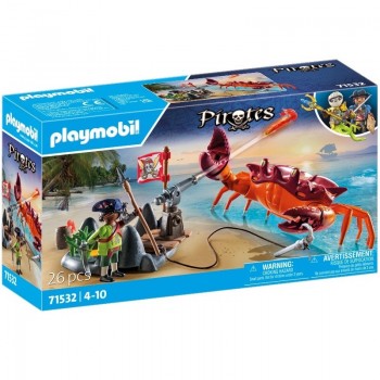 Playmobil 71532 Batalla con el cangrejo gigante