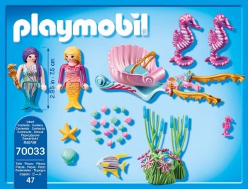 playmobil 70033 - StarterPack Carruaje Caballitos de Mar