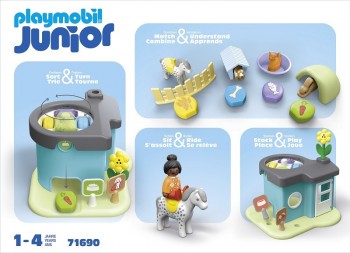 playmobil 71690 - JUNIOR Casa de animales