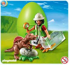 playmobil 4925 - Científico con Bebé Dinosaurio