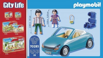 playmobil 70285 - Familia con Coche