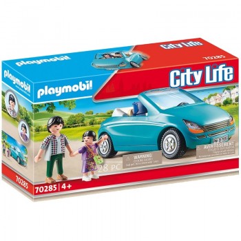 Playmobil 70285 Familia con Coche