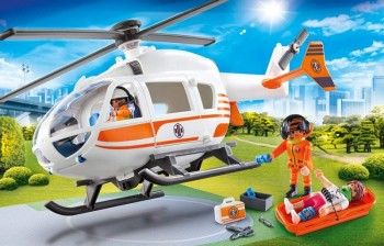 playmobil 70048 - Helicóptero de Rescate